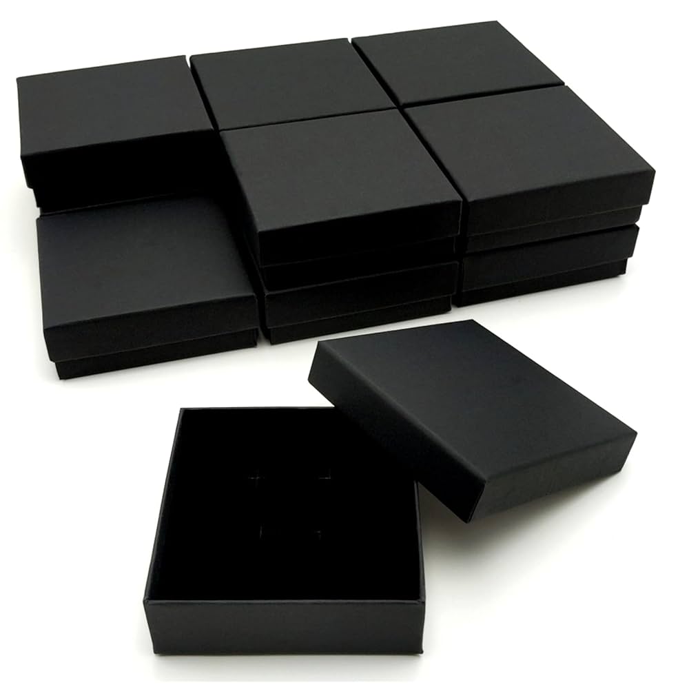 Amazon | (TUISKU) ギフトボックス 9x9x3cm 正方形 アクセサリー